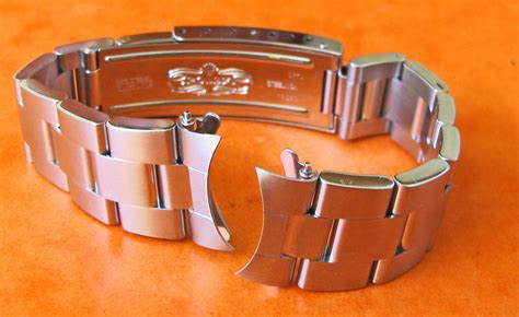 rolex stainless steel oyster bracelet|rolex oyster bracelet 19mm.